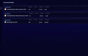 Deep Infra screenshot 1