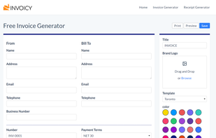Invoicy screenshot 1