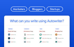 Autowriter screenshot 1