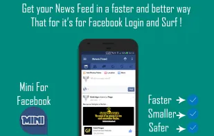 Mini For Facebook screenshot 1