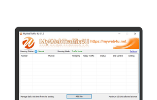 MyWebTraffic screenshot 1