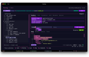 Posting screenshot 1
