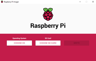 Raspberry Pi Imager screenshot 1