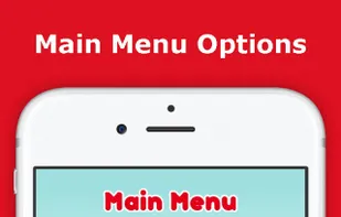 Main Options Menu