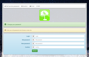 LDAP Tool Box Self Service Password screenshot 1