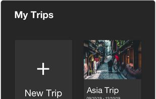 All your trips in one place 