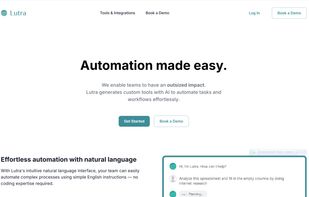 Lutra AI screenshot 1