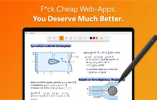 Noteastic is natively developed for Windows.