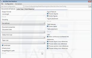 docx2tex screenshot 1