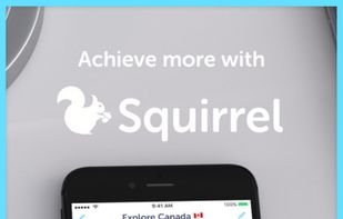 Squirrel - Bucket List Goals Planner screenshot 1