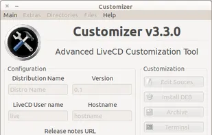 Customizer screenshot 1
