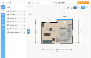 Floorplanner screenshot 1
