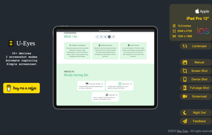 U-Eyes: Mobile Devices Simulator screenshot 1