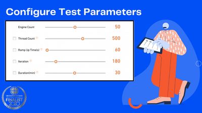 Congfigure test parameters