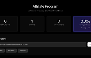 GrowUp labs screenshot 1
