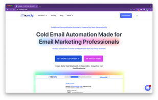 Nureply screenshot 1