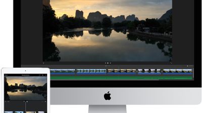 Whether you’re using a Mac or an iOS device, it’s never been easier to make it in the movies. Just choose your clips, then add titles, music, and effects. iMovie even supports 4K video for stunning cinema-quality films. And that, ladies and gentlemen, is a wrap.
