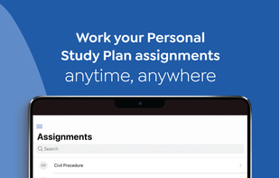 BARBRI Study Plan screenshot 1