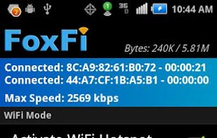 Foxfi screenshot 1