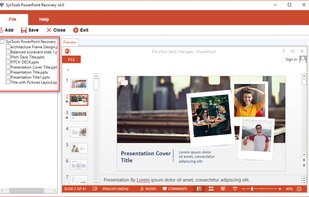SysTools Powerpoint Recovery screenshot 2