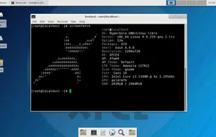 Hyperbola GNU/Linux-libre screenshot 1
