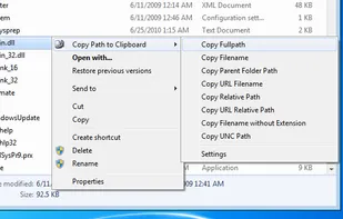 Copy Path to Clipboard screenshot 1