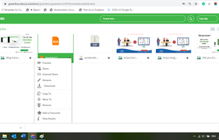 Collaboration - Users can capture, view, retrieve, share and edit the document. Sharing with individuals and user groups. You can do a page-level sharing, split a document or merge two different documents in one, add comments and other additional information.