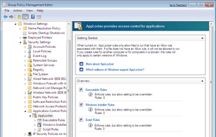 Applocker screenshot 1