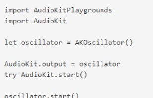 AudioKit screenshot 1