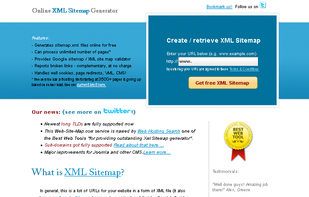 Web-Site-Map.com - XML Sitemap Generator screenshot 2