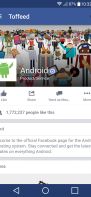 Toffeed for Facebook screenshot 1