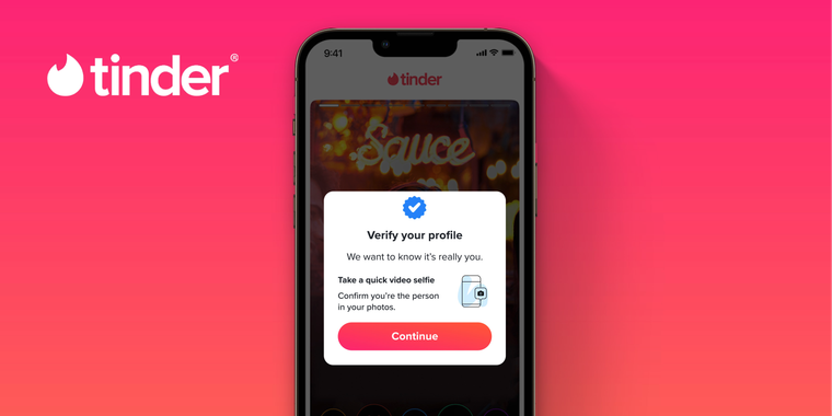 Tinder introduces selfie video verification to fight fake profiles and improve user safety image