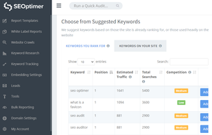 Keyword tracking
