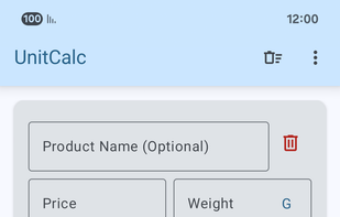 UnitCalc screenshot 1