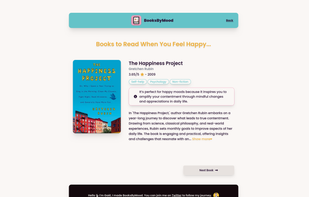 BooksByMood screenshot 1