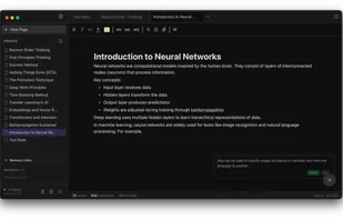 Muse Notebook screenshot 2