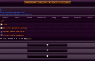 I2P Snark screenshot 1