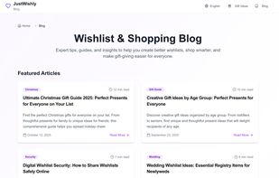 JustWishly screenshot 1