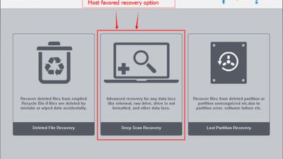 iCare Data Recovery screenshot 1