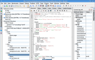 CSS, document structure and various ways of editing