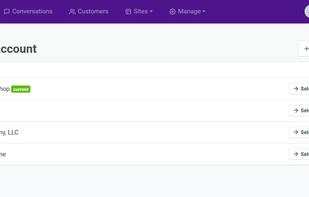 Multiple accounts, great for multiple companies 