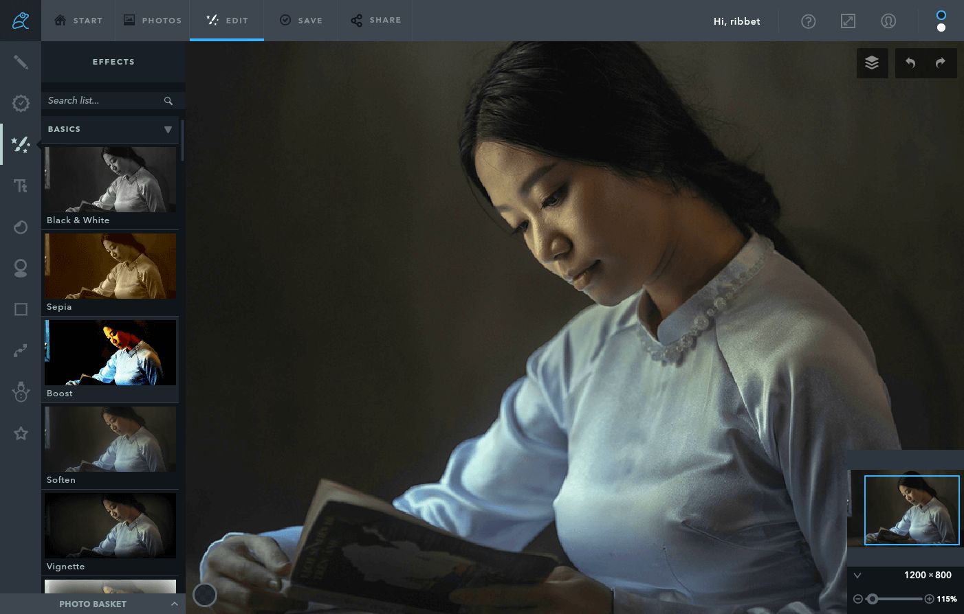 Photo Editor  Ribbet: Free Online Photo Editing