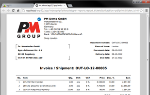 invoice pdf