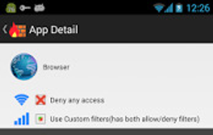 NoRoot Firewall screenshot 1