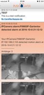 Pushsafer screenshot 1