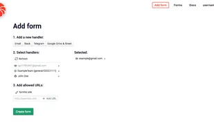 FormFor.site screenshot 1