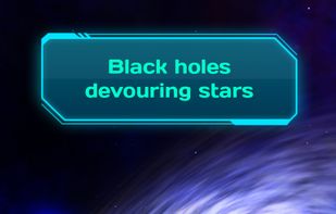 Black holes devouring other stars