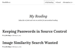 Readable.cc screenshot 1