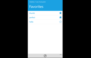 Perfect Dictionary screenshot 1