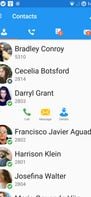 Contact list